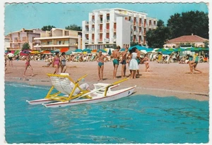JESOLO LIDO - VENEZIA - SPIAGGIA E ALBERGHI - VIAGG. 1962 -31805- - Foto 1 di 1