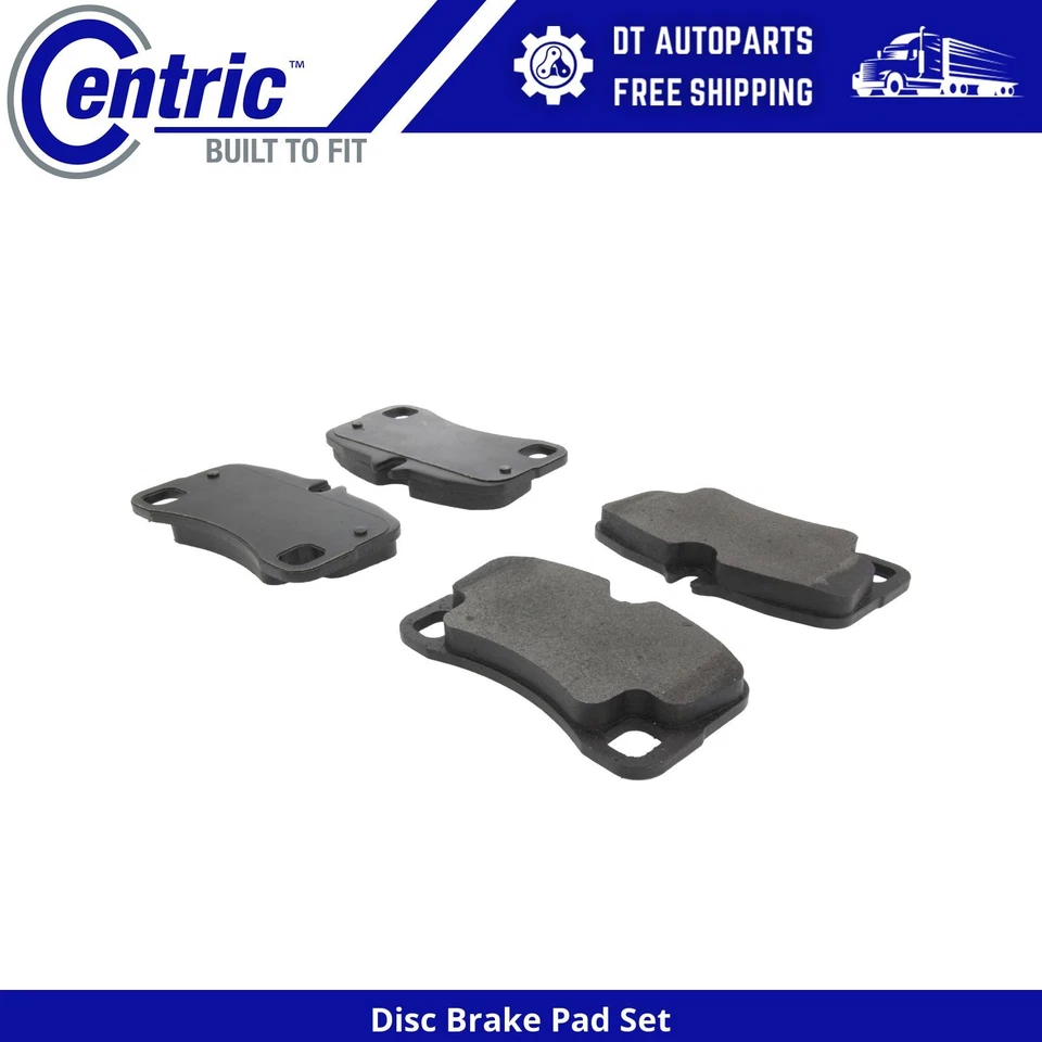 Para Porsche 911 2007-2013 | Pastillas de freno de disco traseras centradas | Semimetálicas Foto 1 de 4