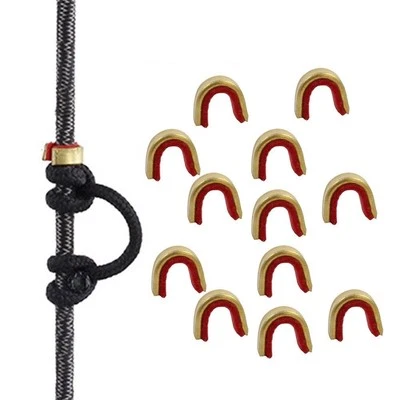 Nocking Points Nock Points 0.35g/pc Brass 0.2x0.2x0.12 Inch/0.5x0.5x0.3 Cm - Image 1 of 4