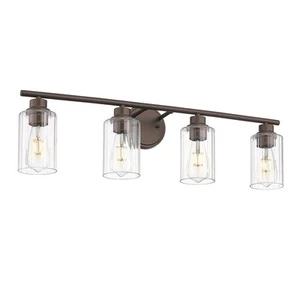 4-Light Modern Vanity Light for Bathroom, 31 Inch Restroom Light Fixture with... - Picture 1 of 6