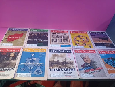 The Nation Magazine HUGE LOT Of 44 Rare And Vintage Publications Foto 1 de 4