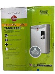 Rheem Performance RETEX-18 Electric Tankless Water Heater 18kW 3.5 GPM (OB) - Picture 1 of 8