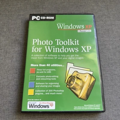 Microsoft Windows Photo Toolkit For Windows XP - PC CD-ROM - 2004 - Image 1 of 4