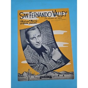 Partituras vintage de San Fernando Valley 1943 Bing Crosby Gordon Jenkins - Imagen 1 de 7