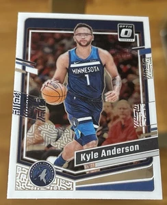 Kyle Anderson 2023-24 Donruss Optic Holo #195 Minnesota Timberwolves - Picture 1 of 2