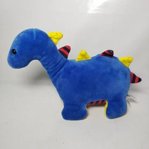 Little Jellycat Dinky Blue Dino Rattle Baby Soft Toy J2082 Plush Dinosaur - Picture 1 of 9