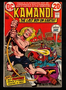 Cómic Kamandi #4 Primera aparición de Tuftán por Jack Kirby en estado bastante bueno 1973 DC - Imagen 1 de 13