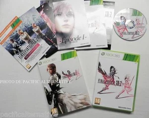 Coffret collector jeu FINAL FANTASY XIII-2 sur xbox 360 game spiel FF 13-2 X360 - Foto 1 di 1