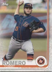 Topps Pro DeBut 2019 Tommy Romero base individual - Bowling Green Hot Rods - #163 - Imagen 1 de 1