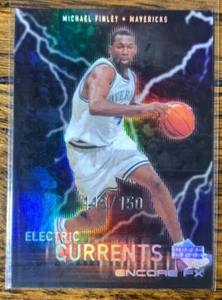 NM-MT or Better 2000-01 UD Encore FX Electric Currents #/150 Michael Finley F/X - Picture 1 of 2