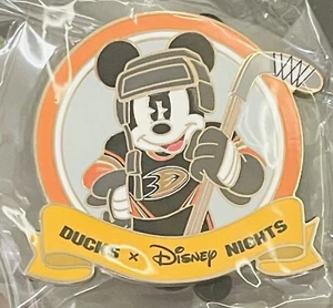 Disney Mickey Mouse Anaheim Ducks Hockey Pin Rarität Selten Neu - Bild 1 von 2