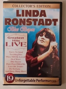 Linda Ronstadt Greatest Hits -Blue Bayou 1977 NEW DVD Greatest Hits Live Concert - Picture 1 of 2