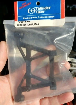 Thunder Tiger PD1516 Team Associated 25136 Rear Shock Tower MGT / MTA-4 Rare RC - Image 1 of 3
