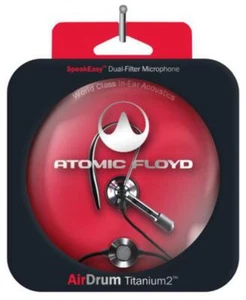 ATOMIC FLOYD AirDrum Titanium2 Earphone, Microphone IOS & android SAF0104/01/00 - Picture 1 of 9