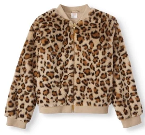 Wonder Nation Girls Faux Cheetah Fur Fashion Jacket XX-Large (18) *New With Tags - Picture 1 of 1
