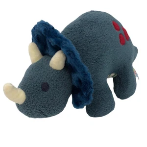 Blauer Dinosaurier Plüsch Stegosaurus Dino mit roten Punkten Aurora Ebba Stofftier - Bild 1 von 9