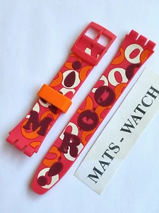 SWATCH+ORIGINALBAND SILIKON+GENT+AGR171 INTENSAMENTE+17mm+NEU/NEW - Picture 1 of 1