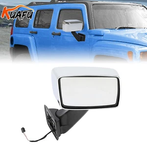 KUAFU Right Passenger Side View Silver Door Power Mirror Fit Hummer H3 H3T 06-10 - Picture 1 of 13