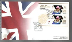 GB 2012 LONDON PARALYMPIC GAMES FDC - DANIELLE BROWN ARCHERY - Bild 1 von 1