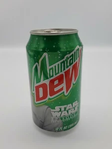 Vintage Mtn Dew Can 1999 Star Wars Episode 1 #13 CAPTAIN PANAKA Mountain Dew Can - Picture 1 of 4