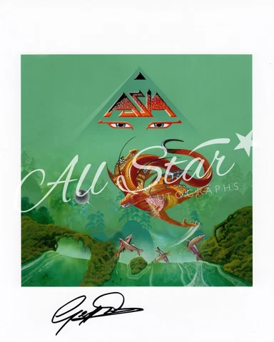 ASIA - Geoff Downes (Keyboards) Yes & The Buggles Signed Photograph 08 (MC) Cover