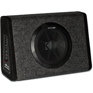 New Kicker PT250 10" Subwoofer with Built-In 100W Amplifier - Picture 1 of 11