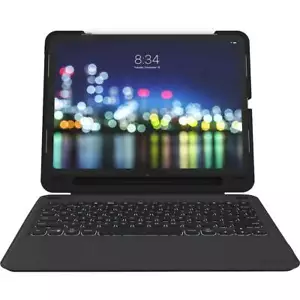 ZAGG - Slim Book Go Case for Apple® iPad® Pro 11" - Black w/Keyboard - Picture 1 of 5