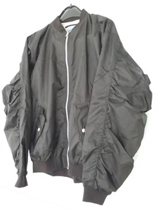 US Basic Jacke Pilotenjacke Fliegerjacke Cropped Bomberjacke Blouson Gefüttert M - Bild 1 von 10