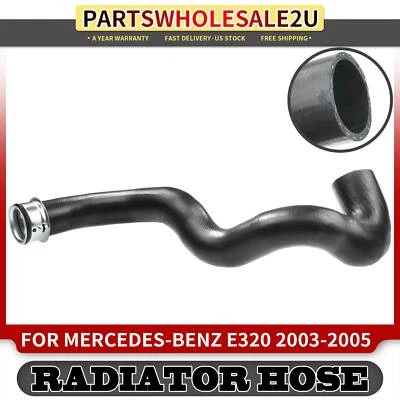 Lower Radiator Coolant Hose for Mercedes-Benz W211 E320 2003 2004 2005 V6 3.2L - Image 1 of 4