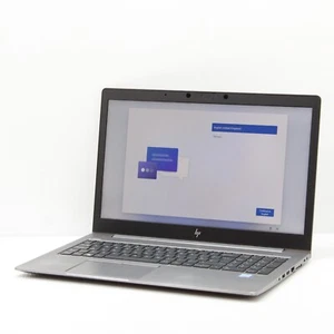 HP ZBook 15U G6 Win 11 15.6" Laptop Intel i7 8565U 16GB 256GB SSD Radeon Pro WX - Picture 1 of 16