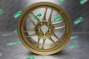 Enkei RPF1 17x8 5x100 45mm Offset Gold Wheel 02-10 For WRX 04 STI 3797808045GG