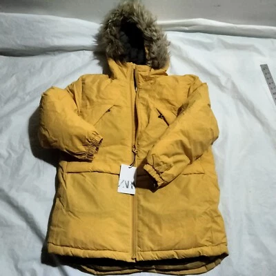 Zara Women Puff Hooded Coat Jacket Size 13-14 164cm 5992/775/310 - Image 1 of 4