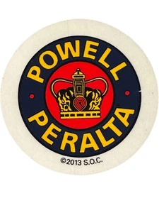 POWELL PERALTA SUPREME CROWN Skateboarding STICKER/DECAL 2.3“ - Picture 1 of 3