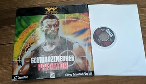 PREDATOR FOX ARNOLD SCHWARTZENEGGER LASER DISC MOVIE VIDEO VTG - Picture 1 of 2