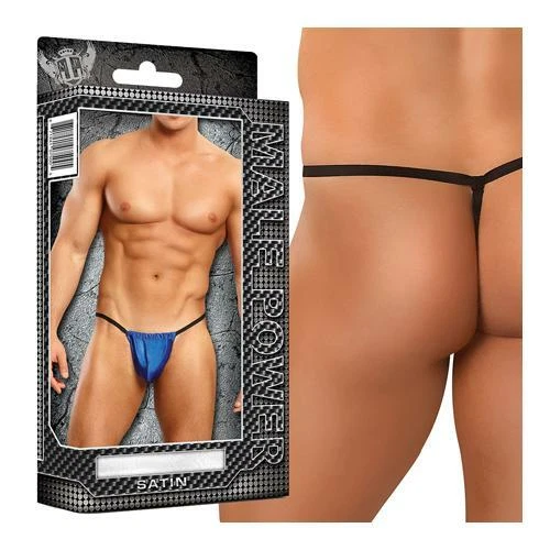 Male Power Satin Lycra Posing Strap (One Size) Underwear - Image 1 of 1