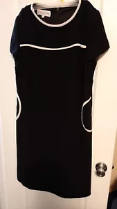 donna ricco dress 16 Black - Picture 1 of 2