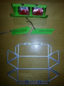 Give away Stanze Mon cheri Box ca 8x3x3 Dies kein Stampin up - Bild 1 von 8