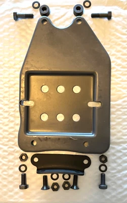 Harley Oil Tank Battery Mounting Plate Tray Kit Panhead 48-57 w/ CP-1038 Bolts - Image 1 of 4