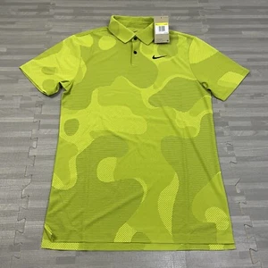 Nike Dri-Fit ADV Tour Golf Shirt Polo Mens Size S-Tall DR5312 Green Camo $105 - Picture 1 of 8