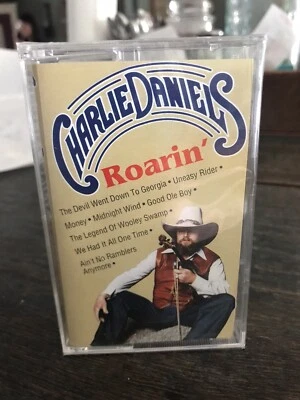 Charlie Daniels Band Roarin' Cassette Tape NEW SEALED - Image 1 of 3