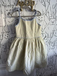 Polo Ralph Lauren Girls | Spaghetti Strap Dress | Yellow | 4t - Picture 1 of 8