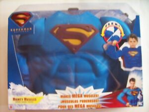 Superman Returns Mighty Muscles Accessory Foam Suit Cape New