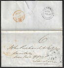 BRITISH GUIANA 1856 (7 April) Entire Letter Berbice to - 40456