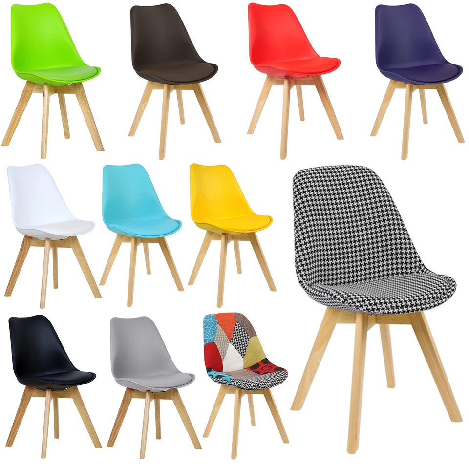 Esszimmerstuhl 1 x Küchenstuhl Stuhl Stühle Holzgestell Kunstleder PP #555-24 - Bild 1 von 1