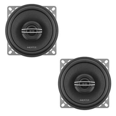 Hertz Cento CX 100 4 Inch 10cm 2 Way Car Dash Door Coaxial Speakers 40w RMS Pair - Image 1 of 4