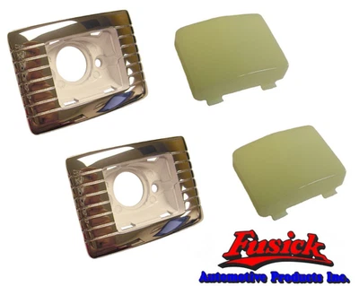 1964-1972 Buick Skylark GS Special Convertible Courtesy Light Housing & Lens Set - Image 1 of 2