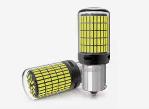 ASLENT 2X 3600LM 1156 P21W BA15S LED Bulbs 150SMD Turn Signal Light COOL CC - Picture 1 of 6