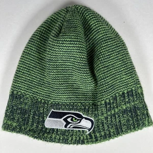 NFL Seattle Seahawks Beanie Knit Winter Hat Youth Size Green - Picture 1 of 5