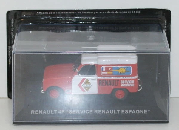 ALTAYA 1/43 - RENAULT 4F SERVICE RENAULT ESPAÑA Foto 1 de 1