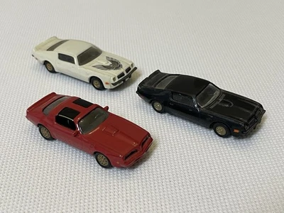 HO Malibu Y Praliné Negro Pontiac Firebird Trans AM Lote Escala 1:87 Foto 1 de 4
